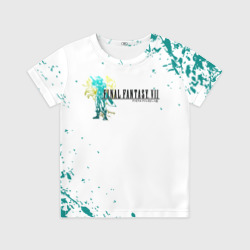 Детская футболка 3D Final fantasy неон