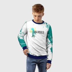 Детский свитшот 3D Final fantasy неон - фото 2