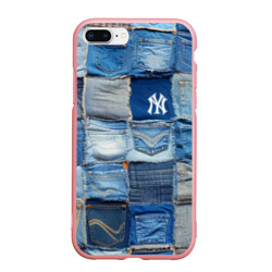 Patchwork - New York yankees baseball team – Чехол для iPhone 7Plus/8 Plus матовый с принтом купить