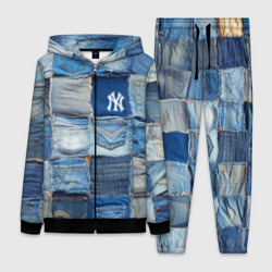 Patchwork - New York yankees baseball team – Женский костюм 3D с принтом купить со скидкой в -21%