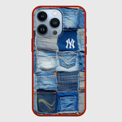 Patchwork - New York yankees baseball team – Чехол для iPhone 13 Pro с принтом купить