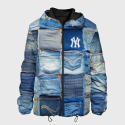 Patchwork - New York yankees baseball team – Мужская куртка 3D с принтом купить со скидкой в -10%