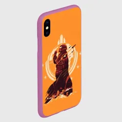 Чехол для iPhone XS Max матовый Адский десантник -  Helldivers 2 - фото 2