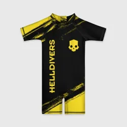 Детский купальный костюм 3D Logo Helldivers