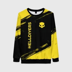 Женский свитшот 3D Logo Helldivers