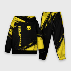 Детский костюм с толстовкой 3D Logo Helldivers