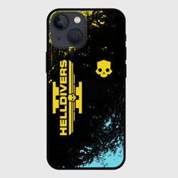 Чехол для iPhone 13 mini Logo skull Helldivers 2