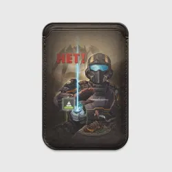 Картхолдер Magsafe магнитный Helldivers 2 мем - нет