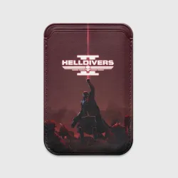Картхолдер Magsafe магнитный Helldivers 2 Адский десантник