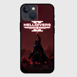 Чехол для iPhone 13 mini Helldivers 2 Адский десантник