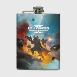 Фляга Helldivers 2 art for the game