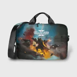 Сумка для ноутбука 3D Helldivers 2 art for the game