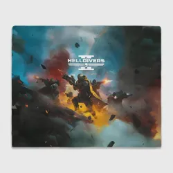 Плед 3D Helldivers 2 art for the game