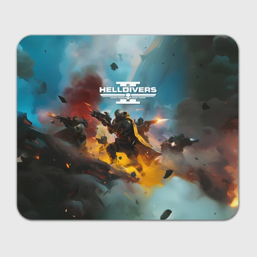 Прямоугольный коврик для мышки Helldivers 2 art for the game