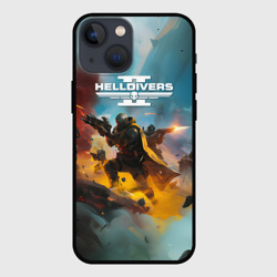 Чехол для iPhone 13 mini Helldivers 2 art for the game