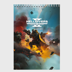 Скетчбук Helldivers 2 art for the game