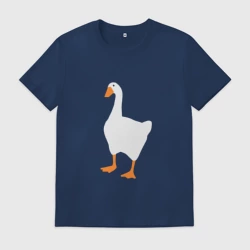Мужская футболка хлопок Untitled goose game honk