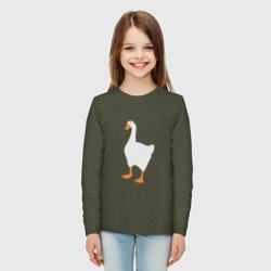 Детский лонгслив хлопок Untitled goose game honk - фото 2