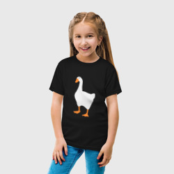 Детская футболка хлопок Untitled goose game honk - фото 2