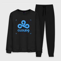 Мужской костюм хлопок Cloud9 - tecnic blue