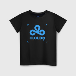 Детская футболка хлопок Cloud9 - tecnic blue