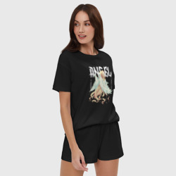 Женская пижама с шортиками хлопок Ангел Элиза - Королева со скальпелем - фото 2