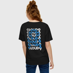 Женская футболка хлопок Oversize Cloud9 - pattern - фото 2