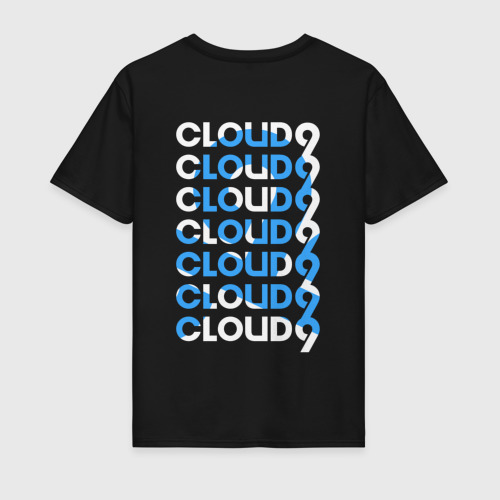 Мужская футболка хлопок Cloud9 - pattern, цвет черный - фото 2