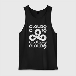 Мужская майка хлопок Cloud9 - in logo