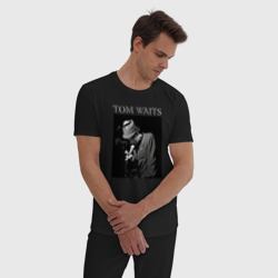 Мужская пижама хлопок Tom Waits on stage - фото 2