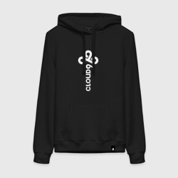 Женская толстовка хлопок Cloud9 - vertical logo