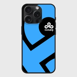 Чехол силиконовый для Apple iPhone 15 Pro Мax матовый Cloud9 - fan art