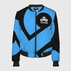 Женский бомбер 3D Cloud9 - fan art