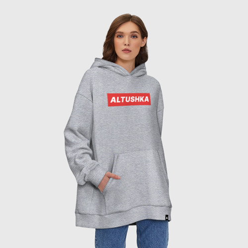 Худи SuperOversize хлопок Altushka - trend, цвет меланж - фото 3