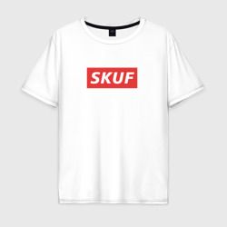 Мужская футболка хлопок Oversize Skuf - trend