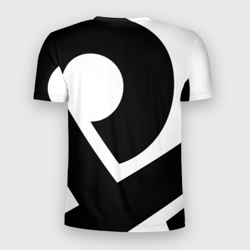 Мужская футболка 3D Slim Cloud9 - black and white, цвет 3D печать - фото 2