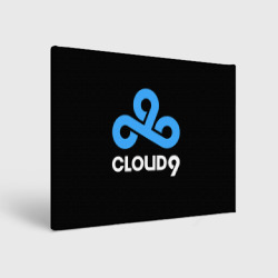 Холст прямоугольный Cloud9 - esports logo