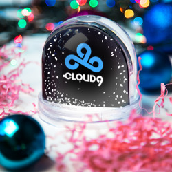 Игрушка Снежный шар Cloud9 - esports logo - фото 2