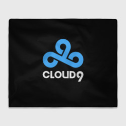 Плед 3D Cloud9 - esports logo