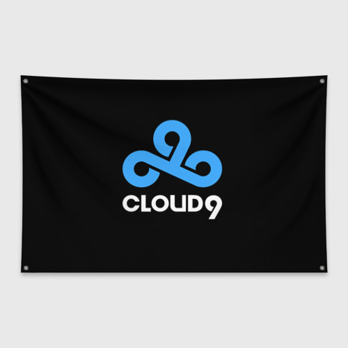 Флаг-баннер Cloud9 - esports logo