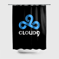 Штора 3D для ванной Cloud9 - esports logo