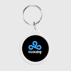 Брелок круглый Cloud9 - esports logo