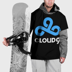 Накидка на куртку 3D Cloud9 - esports logo