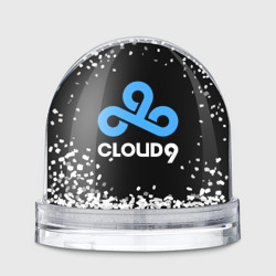 Игрушка Снежный шар Cloud9 - esports logo