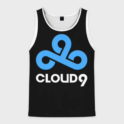 Мужская майка 3D Cloud9 - esports logo, цвет 3D печать