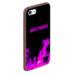 Чехол для iPhone 5/5S матовый Девушка альтушка - фото 2