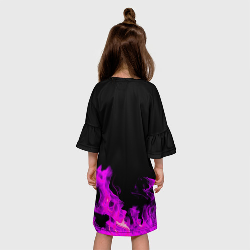 Детское платье 3D Девушка альтушка, цвет 3D печать - фото 5