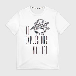 Мужская футболка 3D No explosions no life