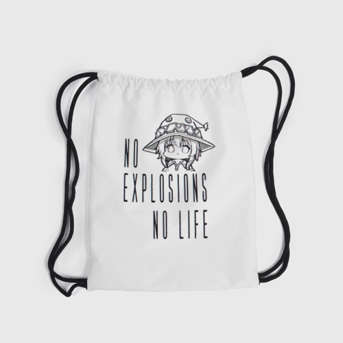 Рюкзак-мешок 3D No explosions no life - фото 6