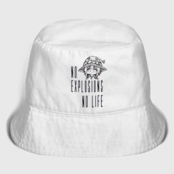 Детская панама хлопок No explosions no life